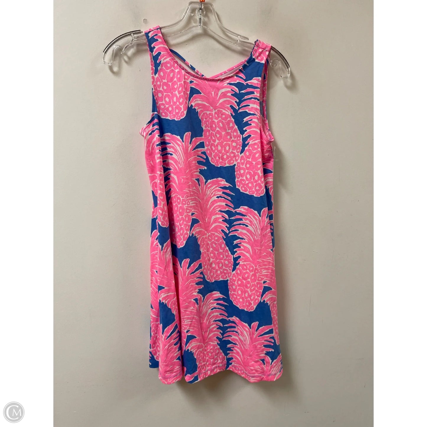 Dress Designer By Lilly Pulitzer In Blue & Pink, Size: Xs