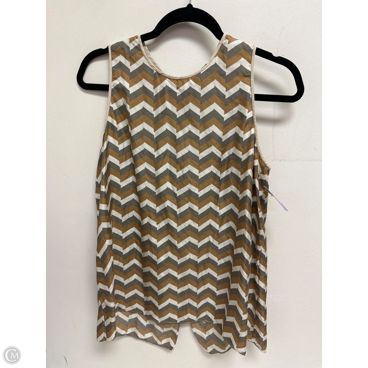 Top Sleeveless By Rag And Bone In Brown & Grey, Size: M