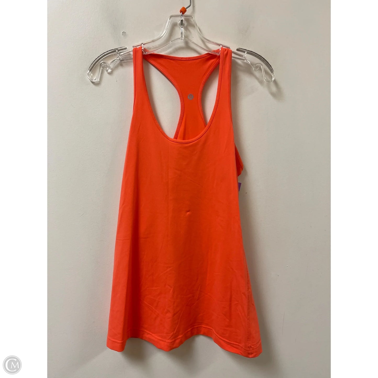 Athletic Tank Top By Lululemon In Orange, Size: M