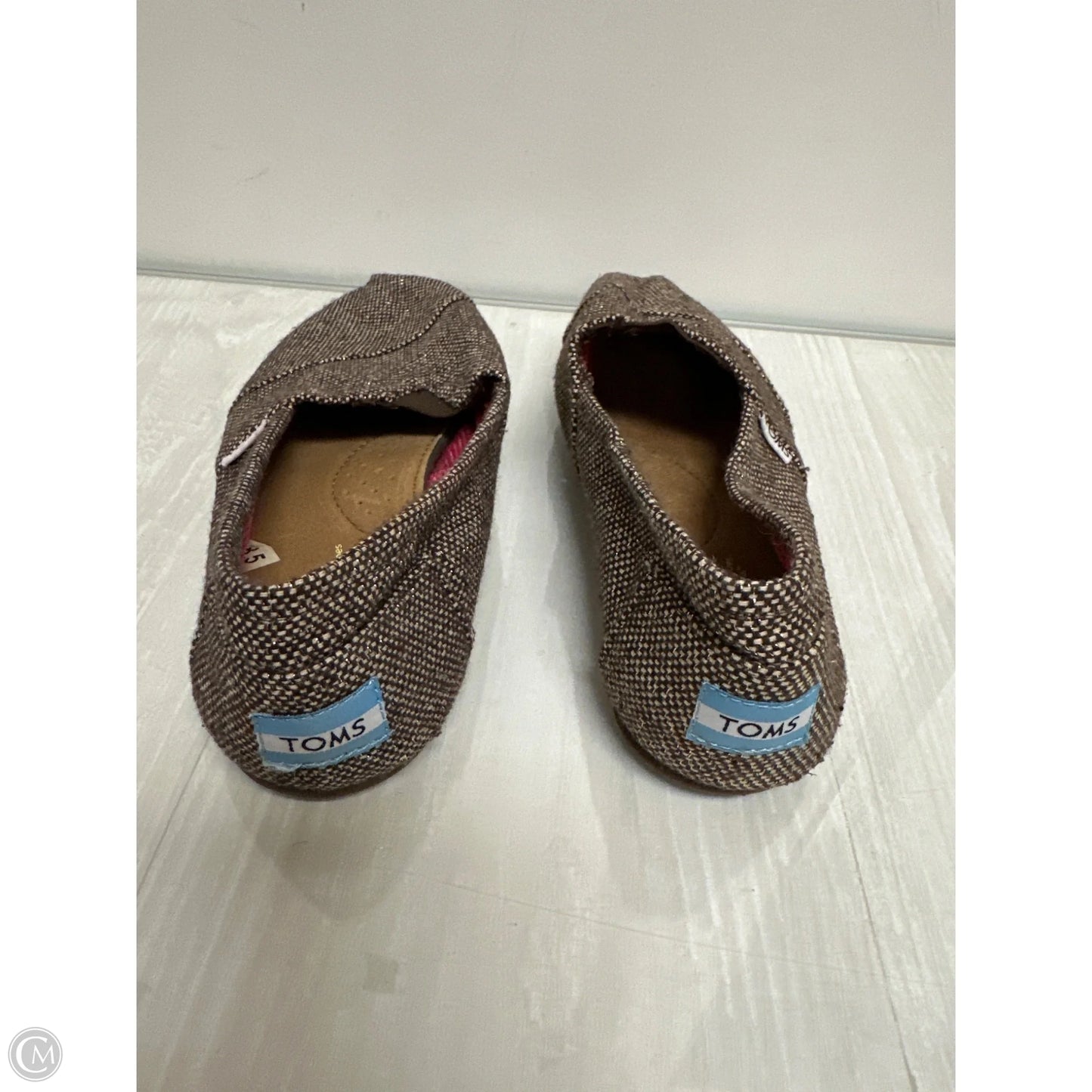 Shoes Flats By Toms In Brown, Size: 8.5