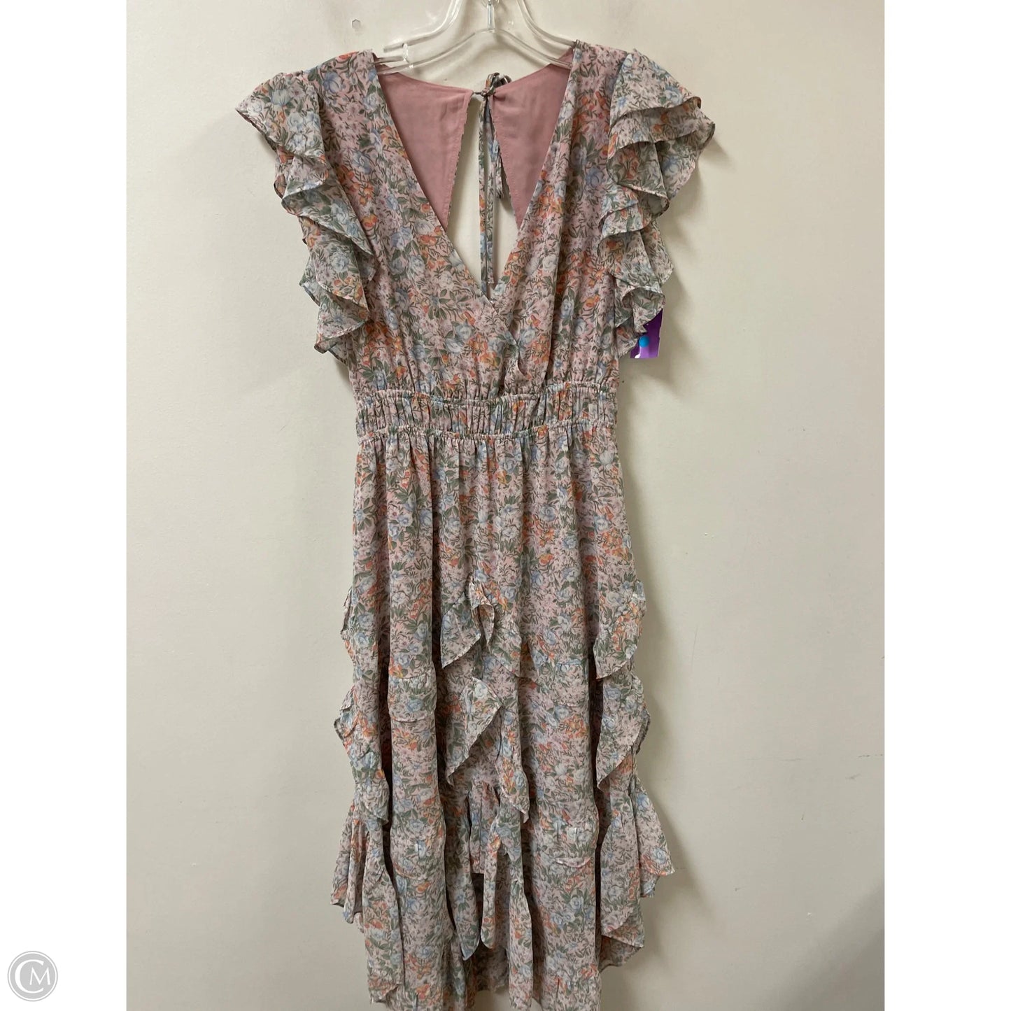 Dress Casual Maxi By Lush In Geometric Pattern, Size: M
