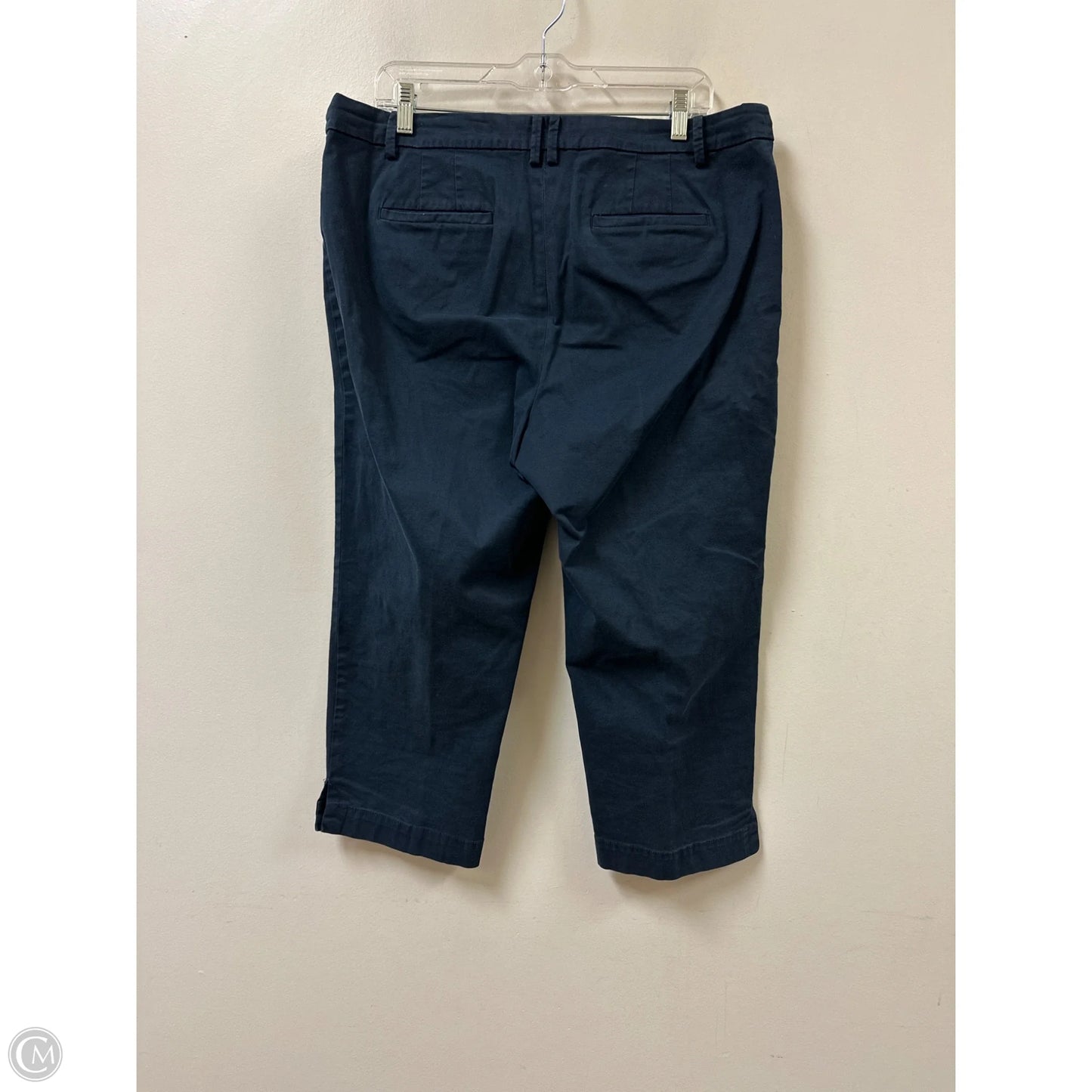 Pants Cropped By Talbots In Navy, Size: 14