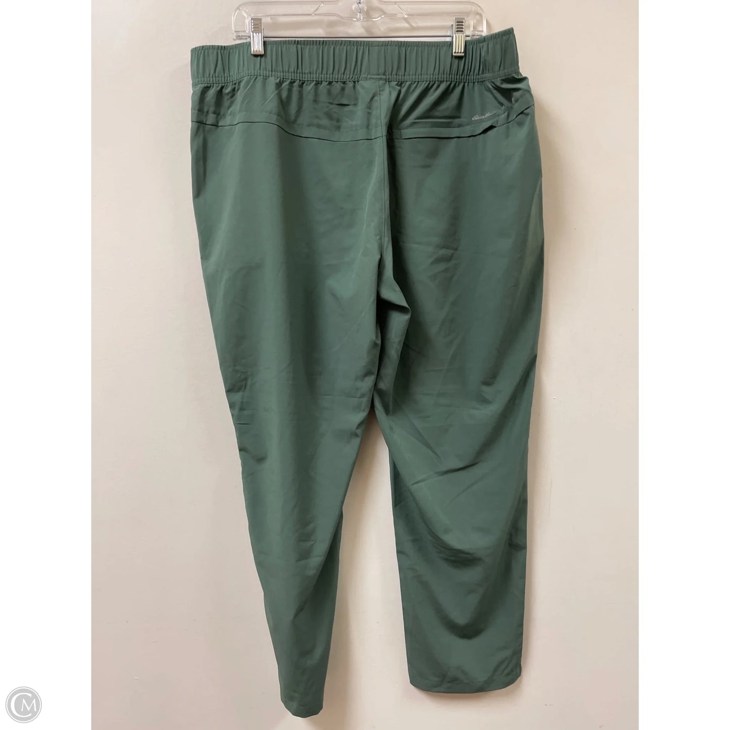 Athletic Pants By Eddie Bauer In Green, Size: Xl