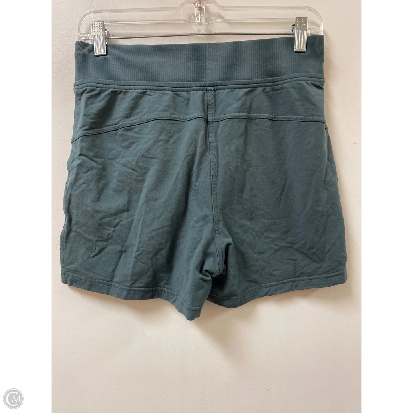 Athletic Shorts By Lululemon In Green, Size: S