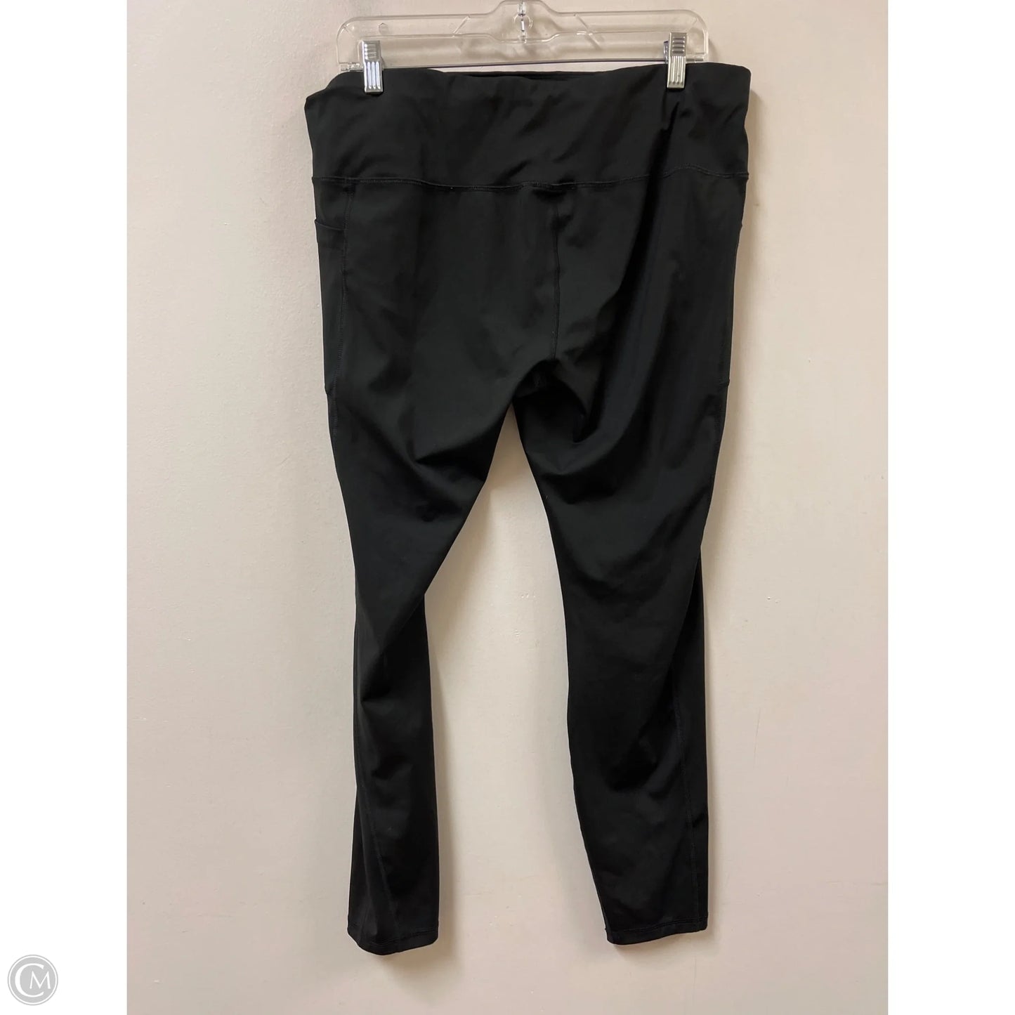 Athletic Leggings By Avia In Black, Size: 1x