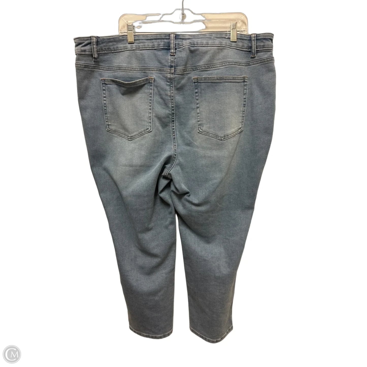 Jeans Skinny By A Beautiful Soul In Blue Denim, Size: 22