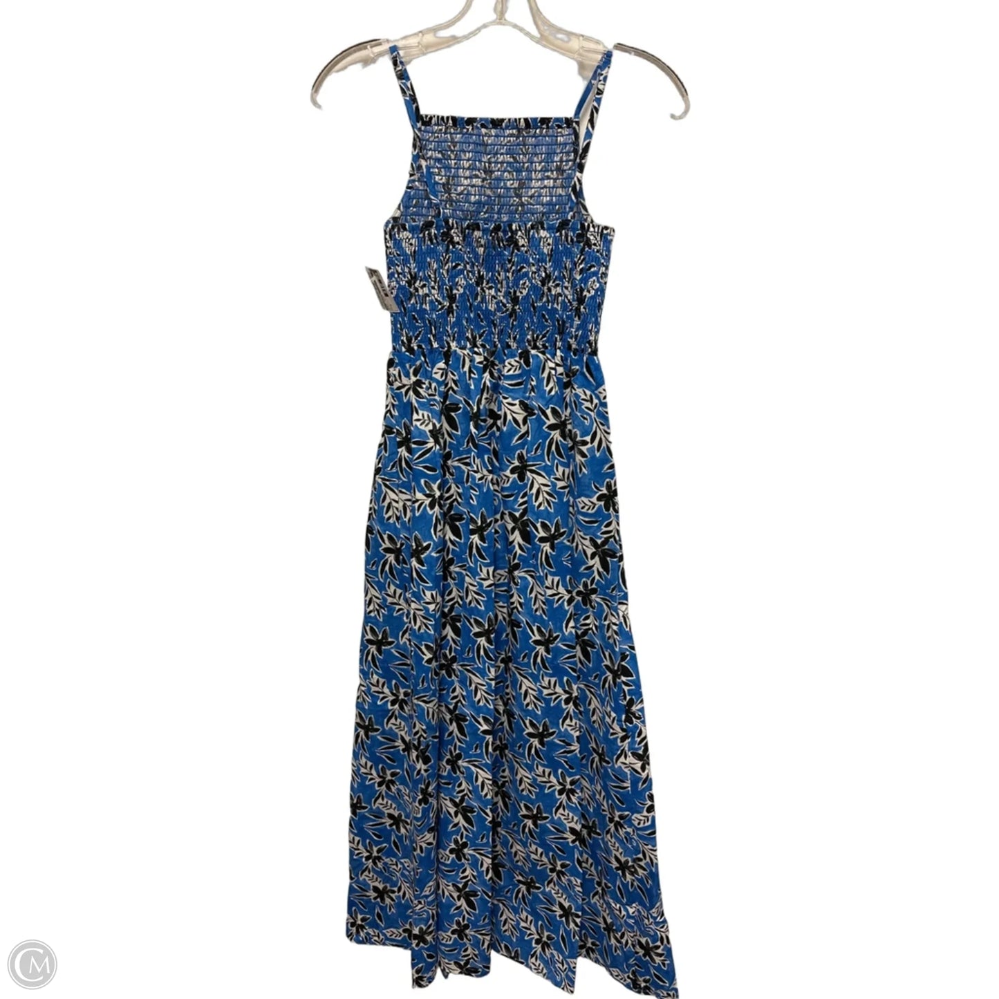 Dress Casual Maxi By By Together In Black & Blue, Size: S