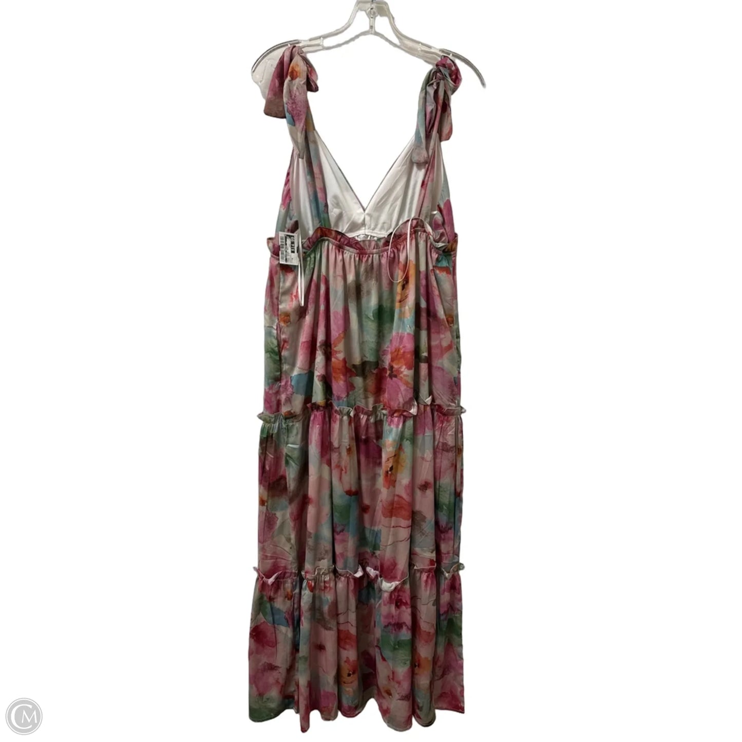 Dress Casual Maxi By Clothes Mentor In Floral Print, Size: Xl