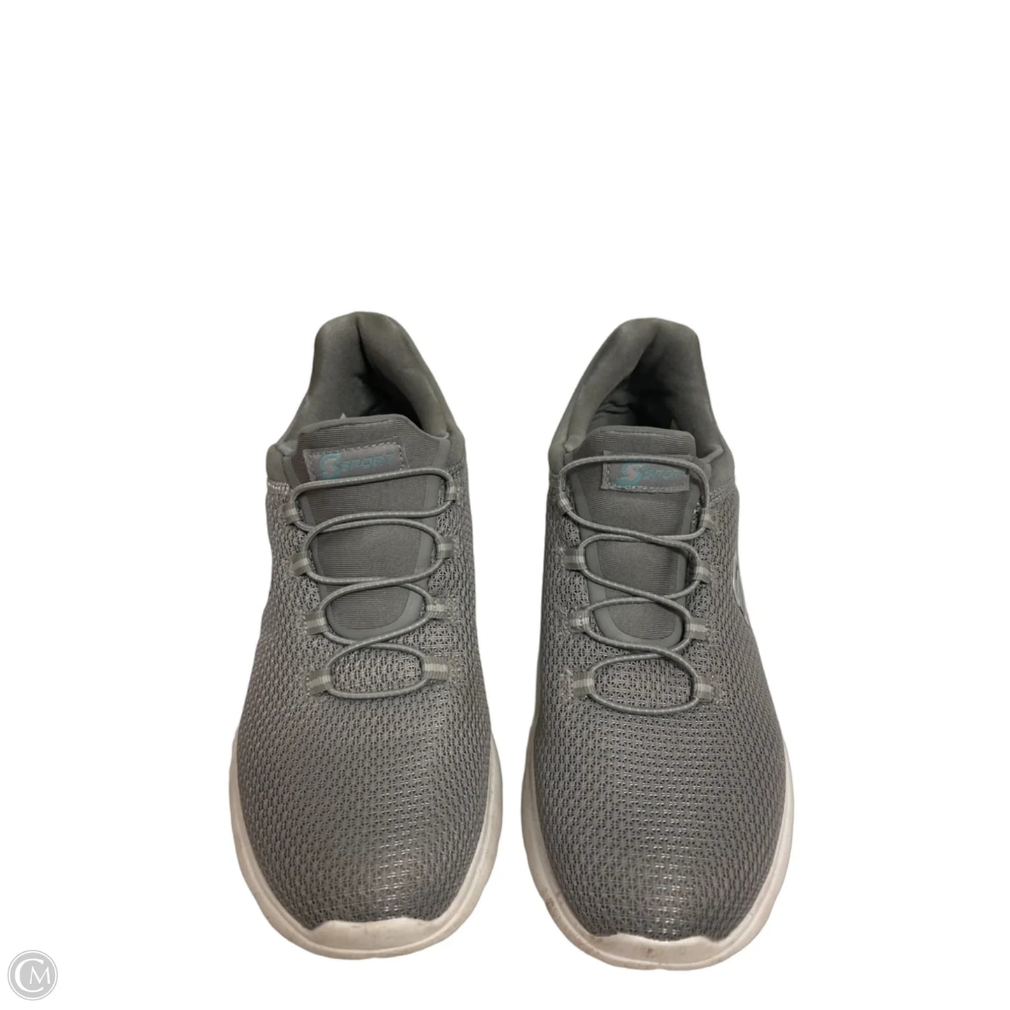 Shoes Athletic By Skechers In Grey, Size: 8.5