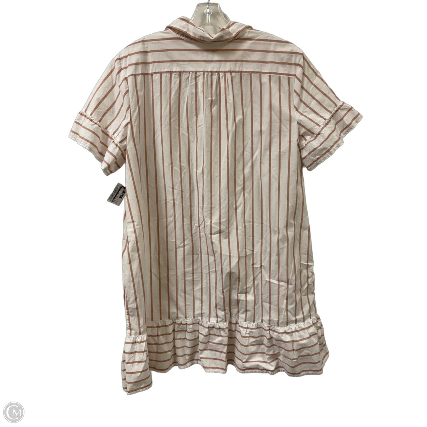 Dress Casual Short By Loft In Cream & White, Size: Xl