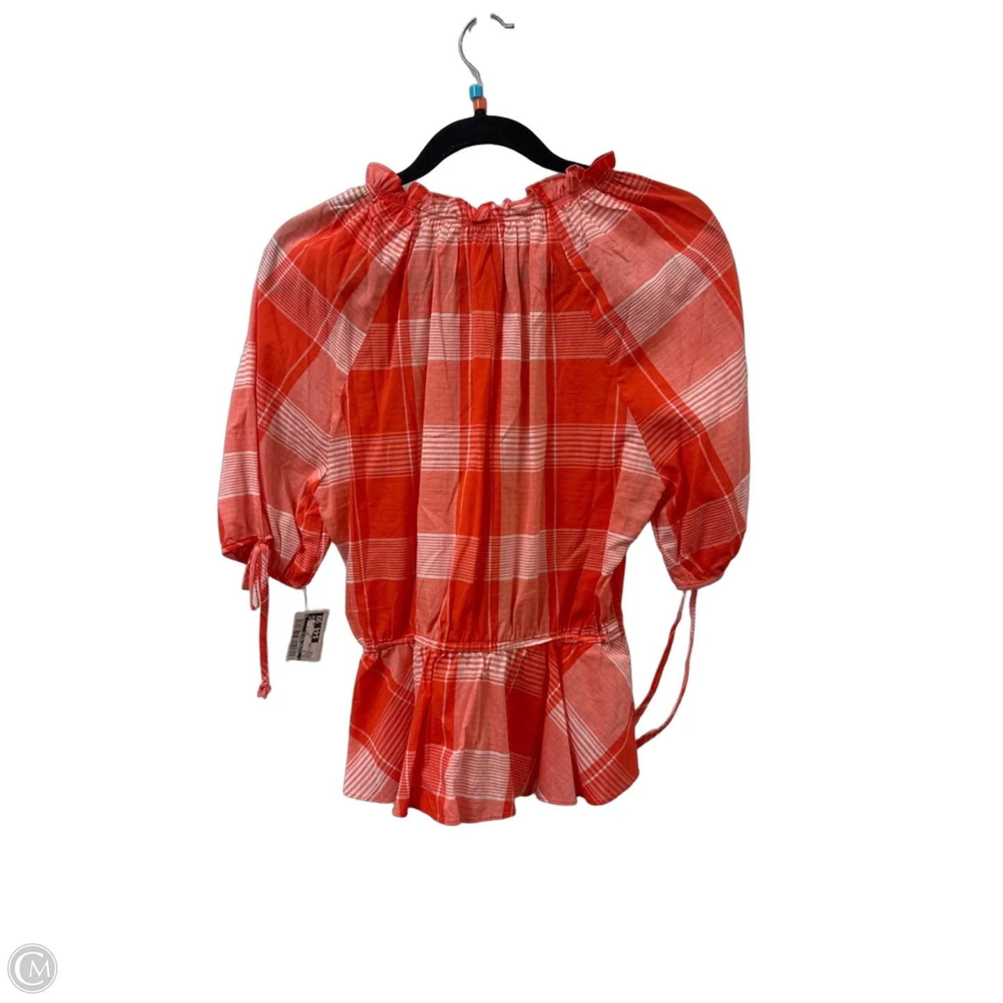 Top Short Sleeve By Clothes Mentor In Orange, Size: M