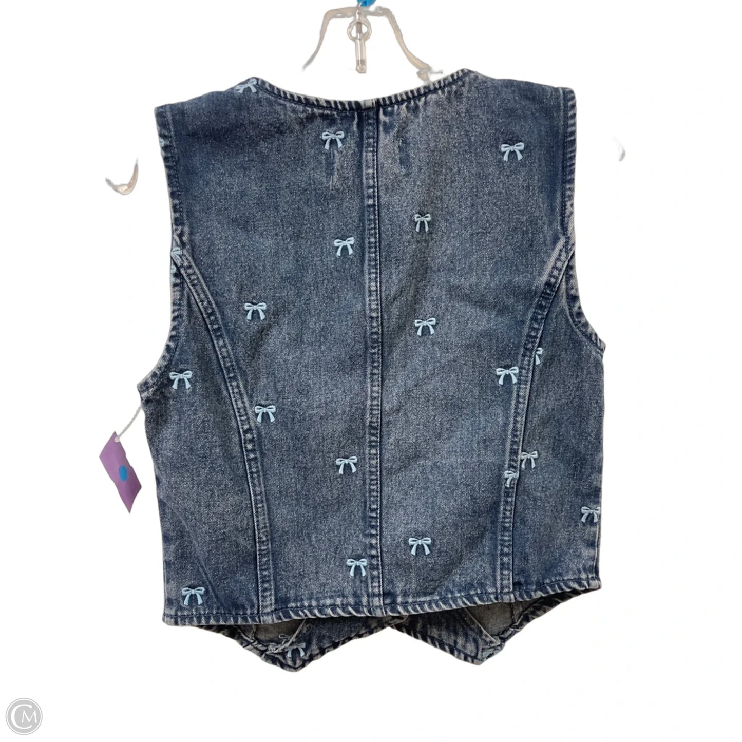Vest Other By Stoosh In Blue Denim, Size: M