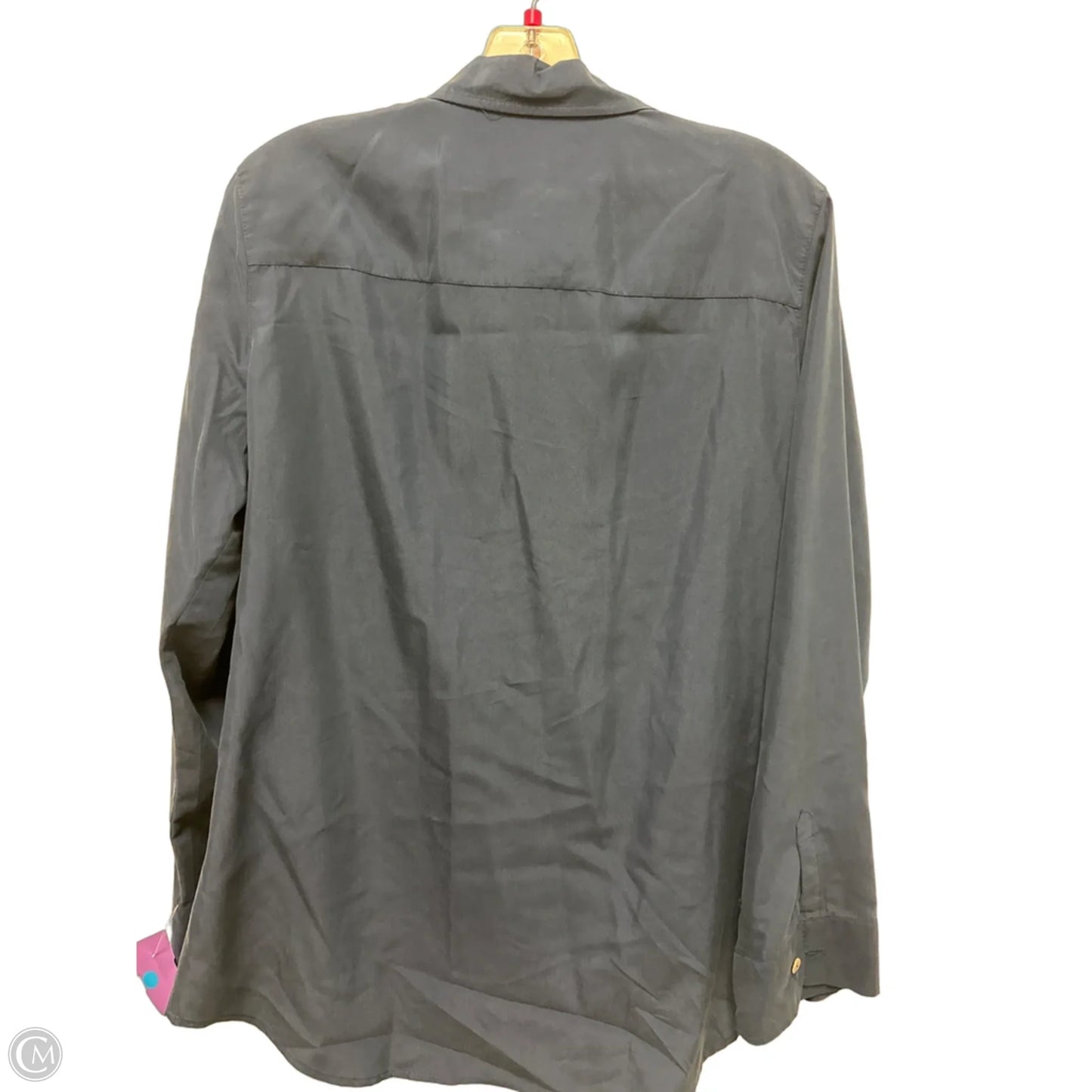 Blouse Long Sleeve By Chicos In Blue, Size: L