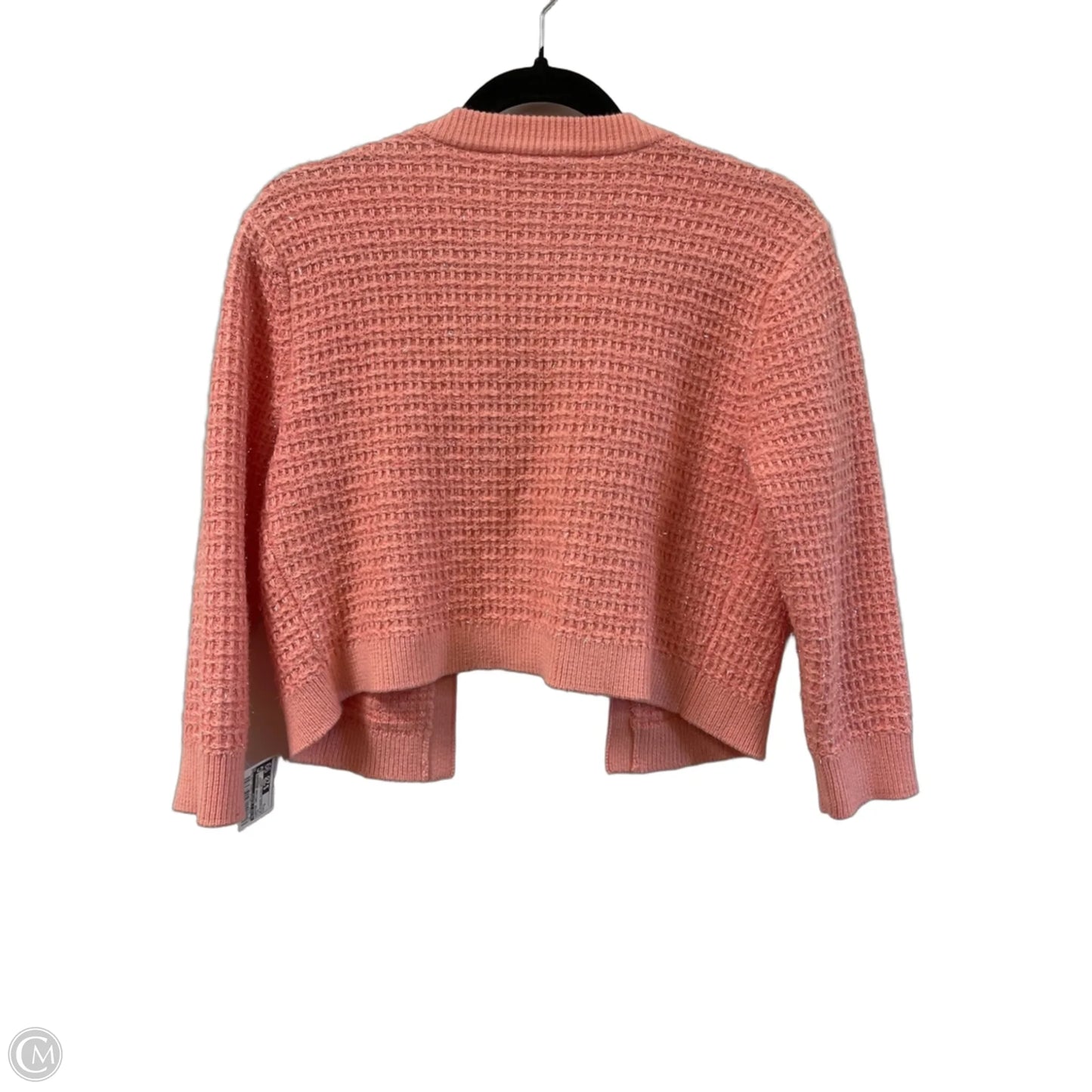 Sweater Cardigan Designer By Alice + Olivia In Pink, Size: S