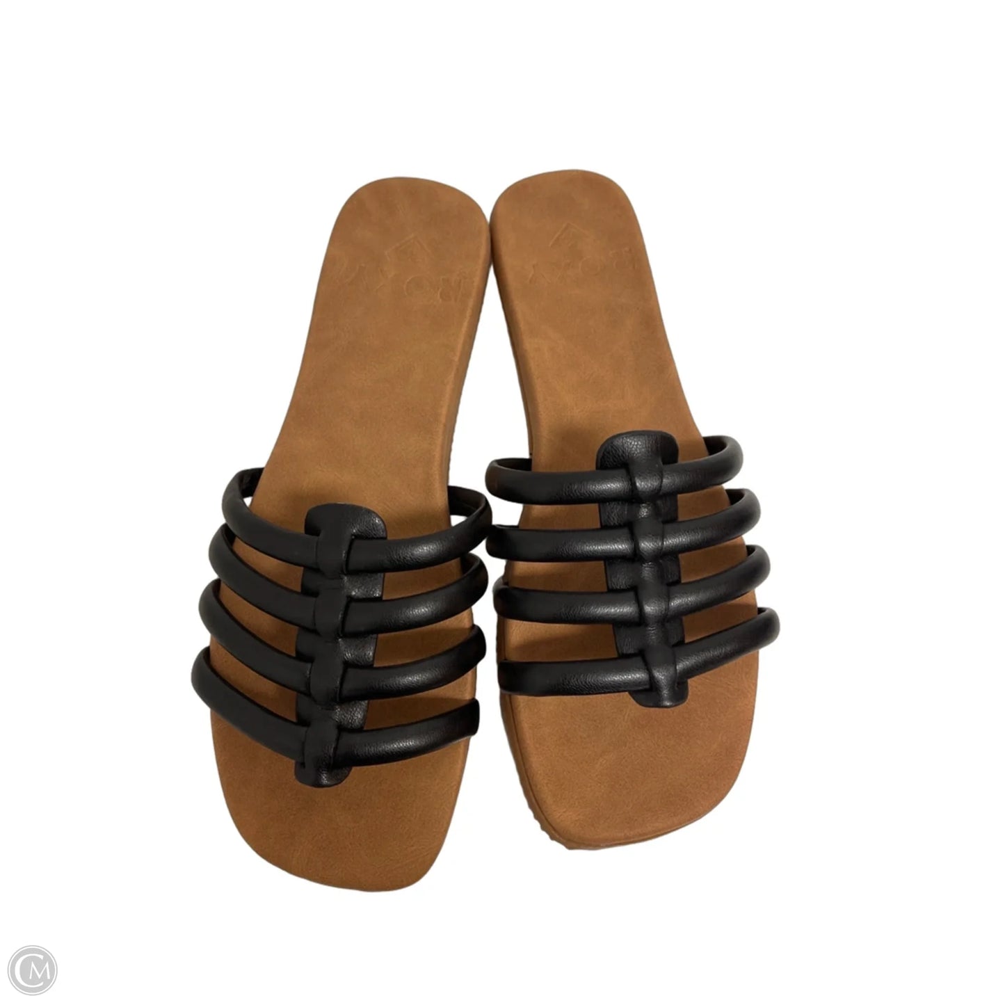 Sandals Flats By Roxy In Black, Size: 8