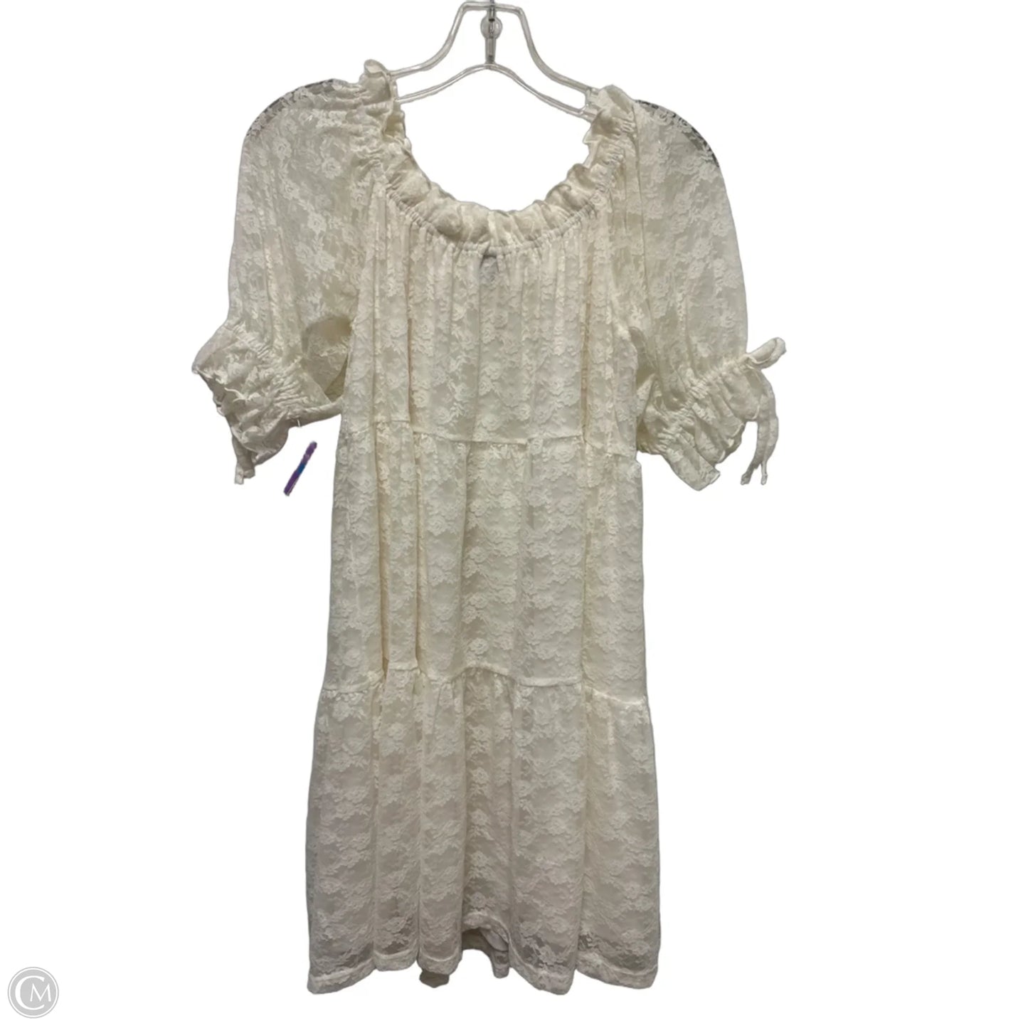 Dress Casual Short By Old Navy In Cream, Size: L