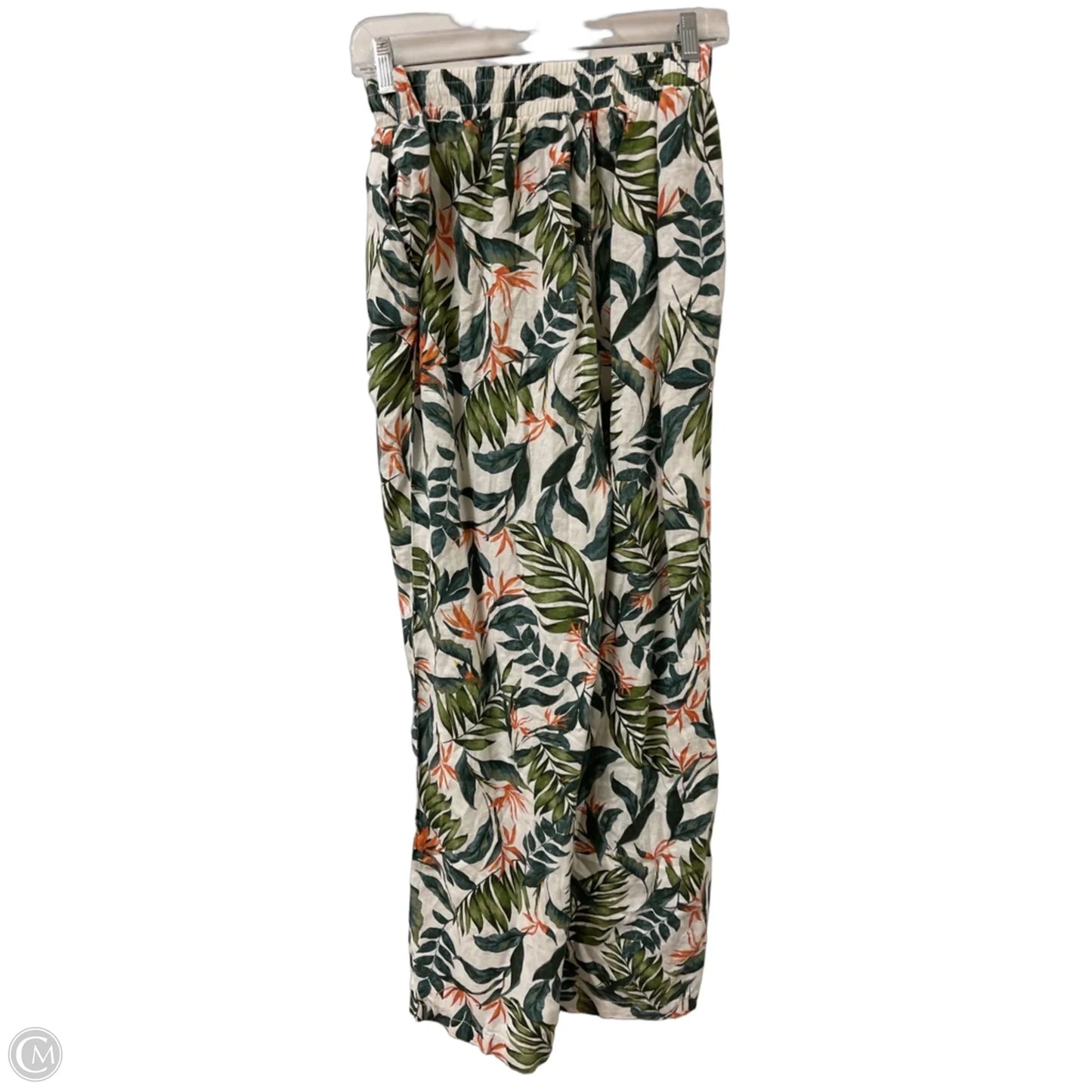 Pants Wide Leg By Briggs In Tropical Print, Size: 12