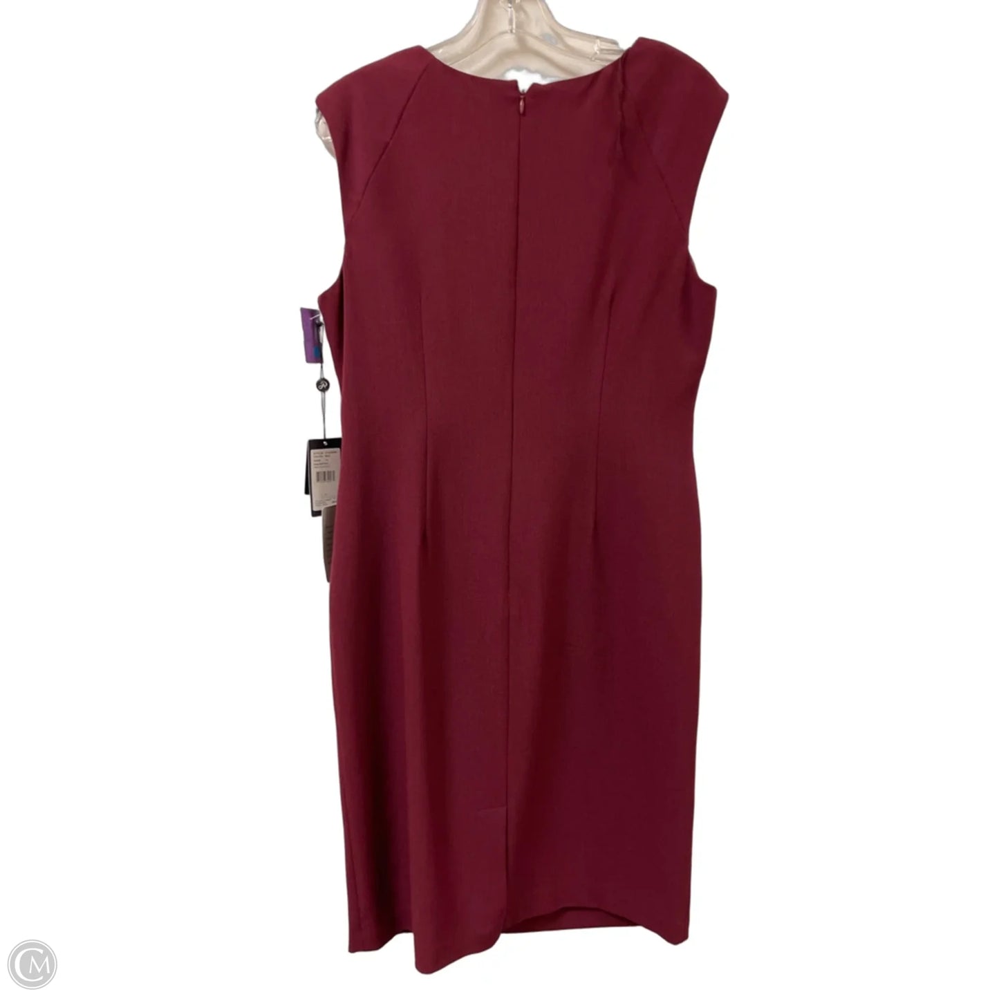 Dress Casual Midi By Adrianna Papell In Red, Size: L