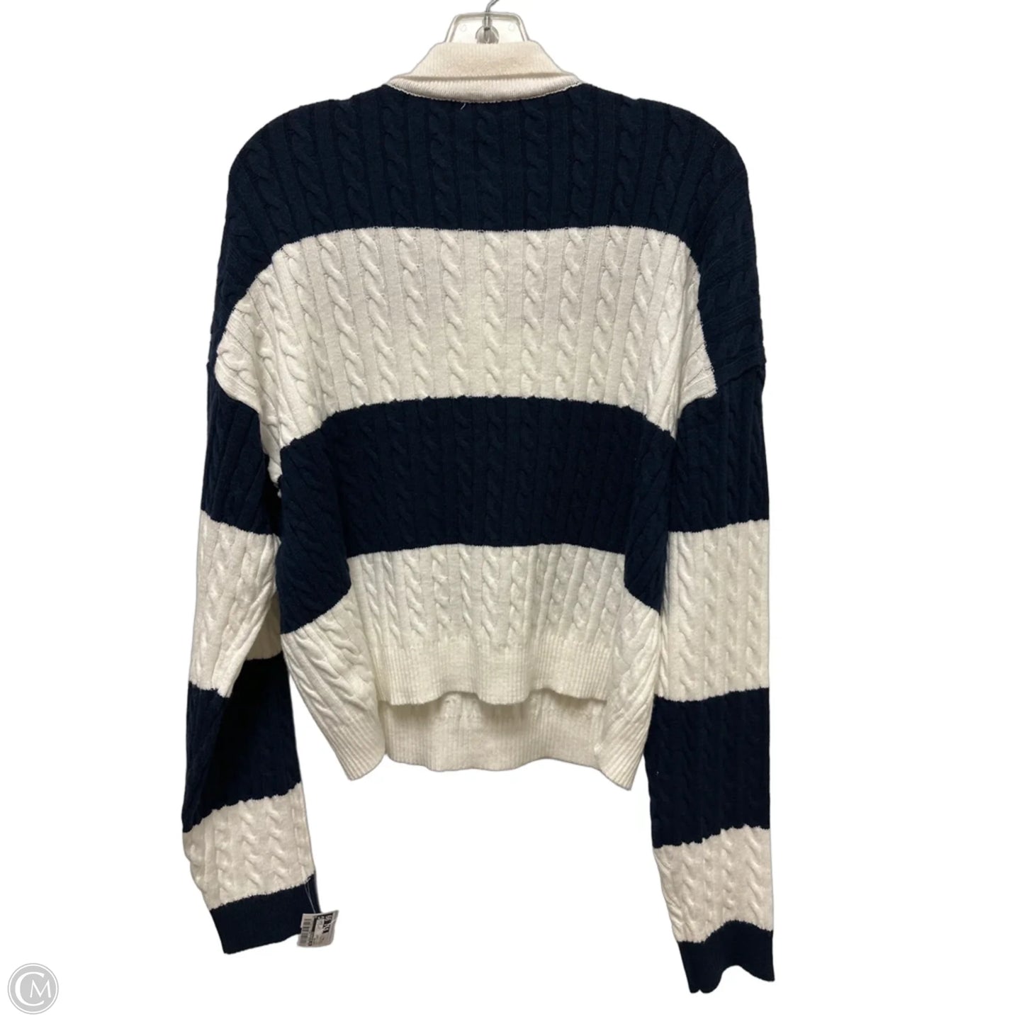 Sweater By No Boundaries In Blue & White, Size: Xl