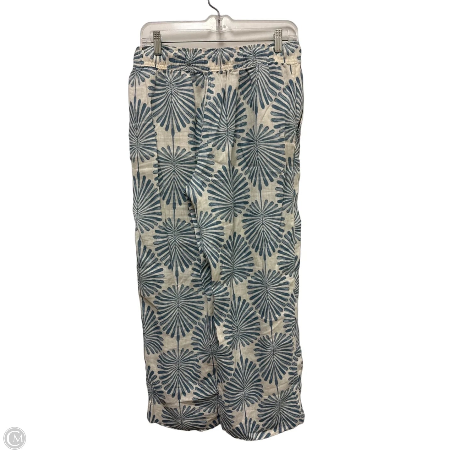 Pants Wide Leg By Joie In Blue & Cream, Size: 8