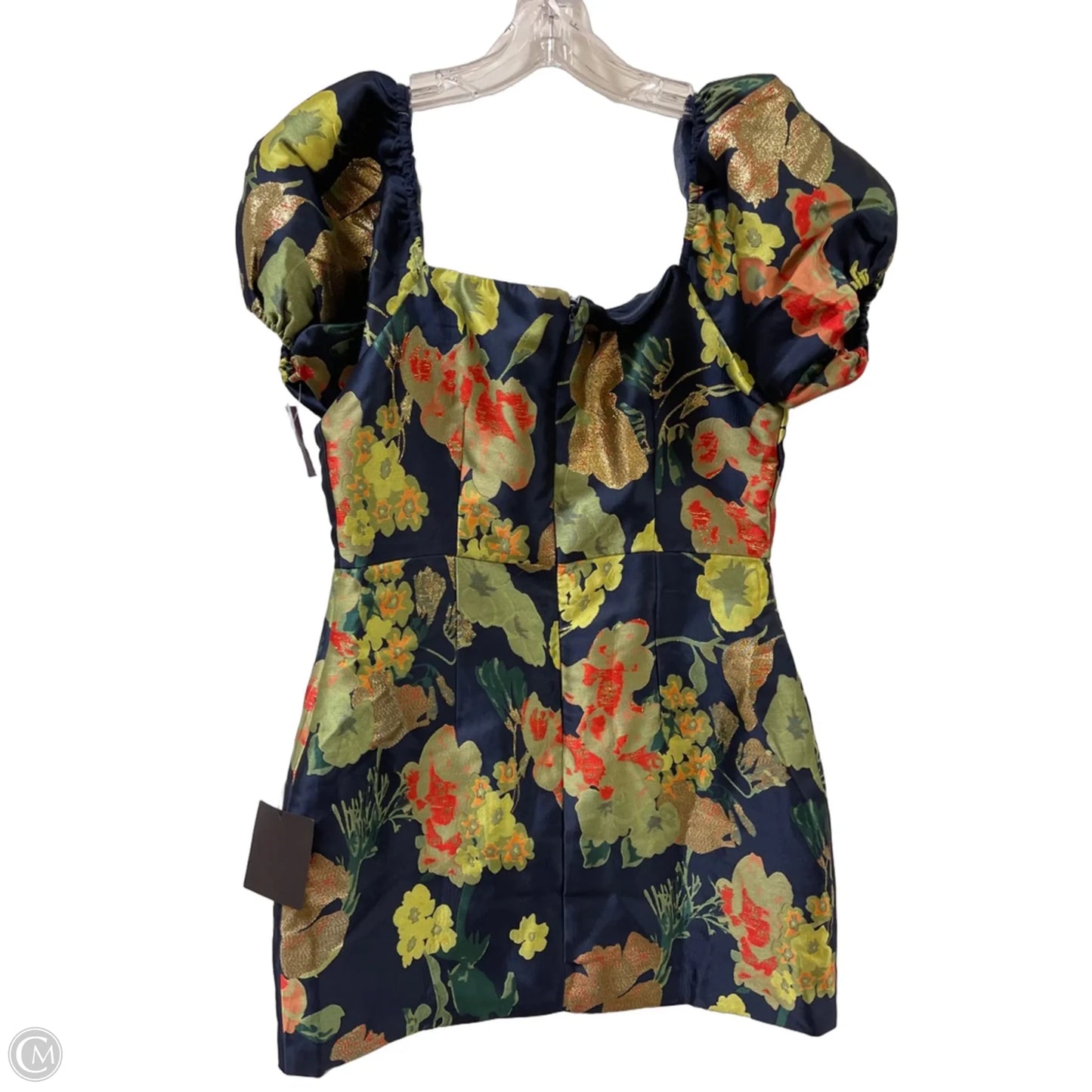Dress Party Short By Lulus In Blue & Green, Size: M