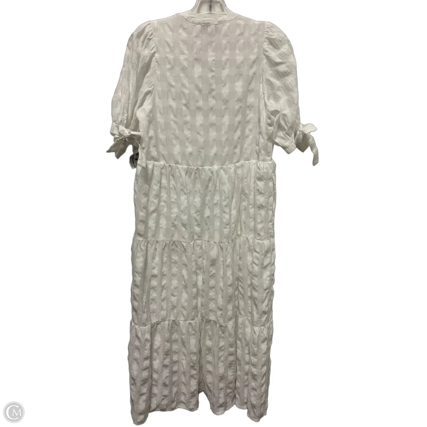 Dress Casual Midi By Pinch In White, Size: M