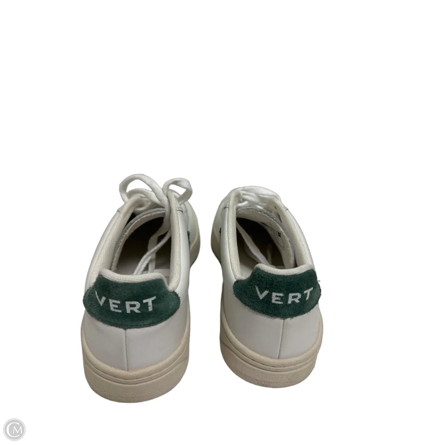 Shoes Sneakers By Clothes Mentor In Green & White, Size: 7