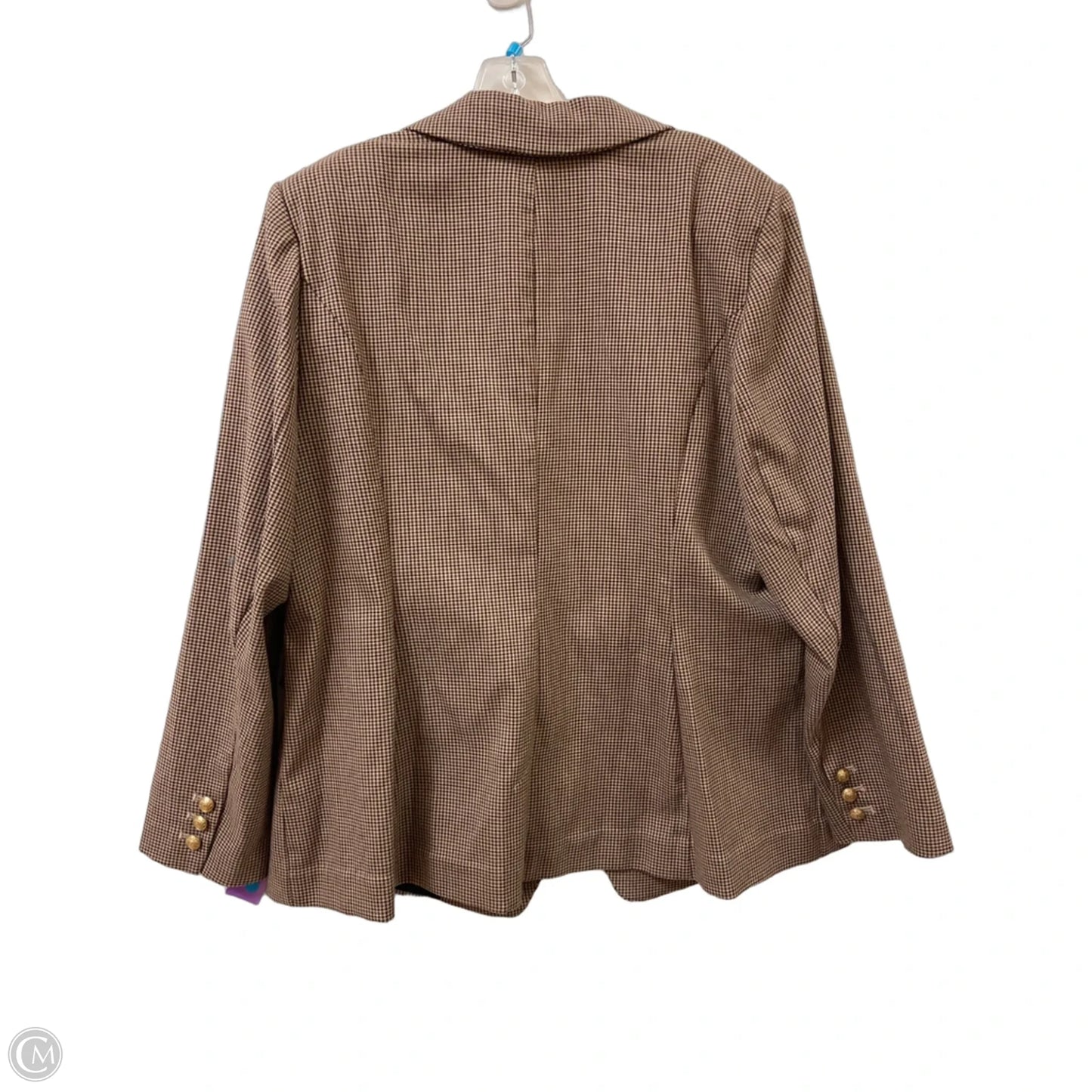 Blazer By Lane Bryant In Brown, Size: 1x
