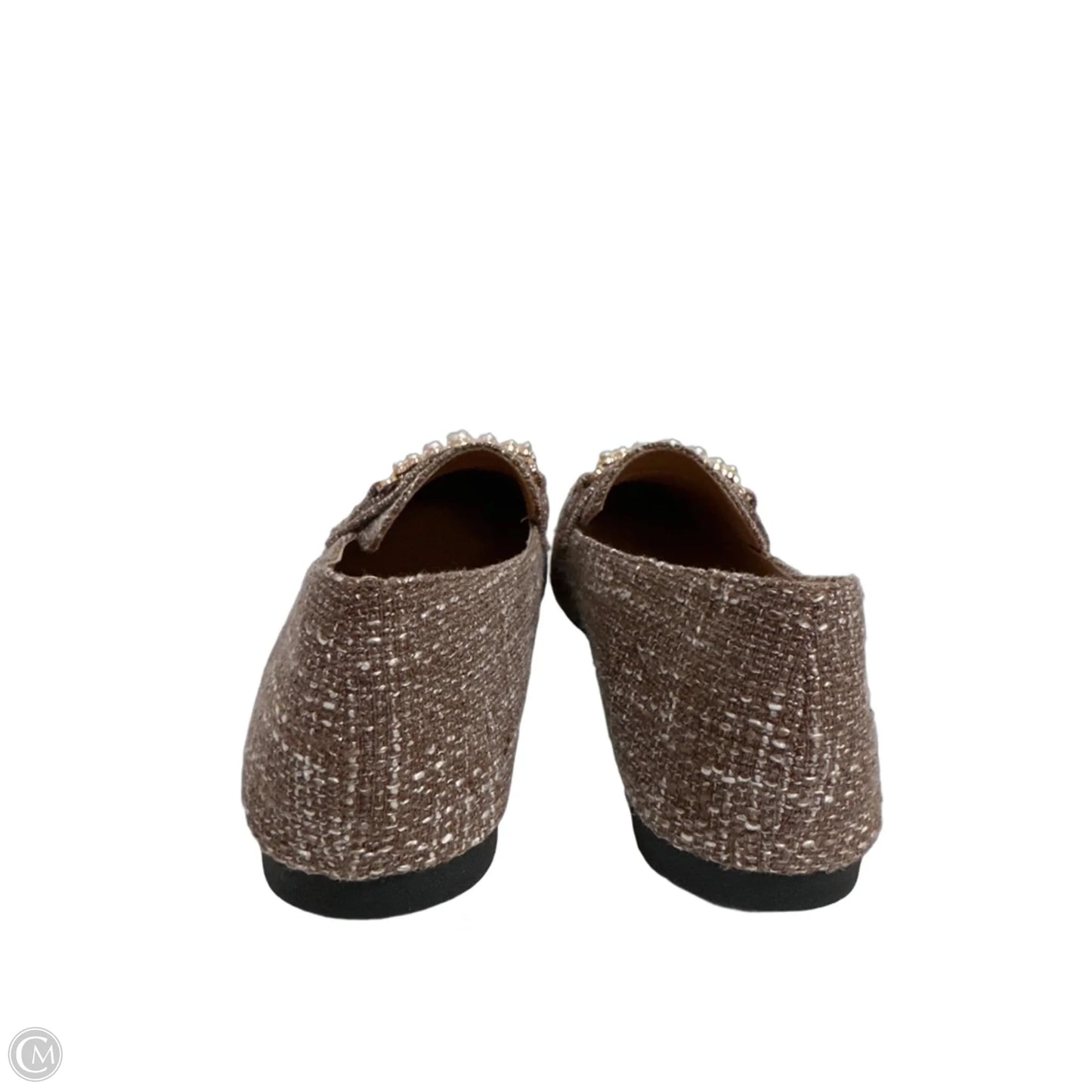 Shoes Flats By Clothes Mentor In Brown, Size: 9.5