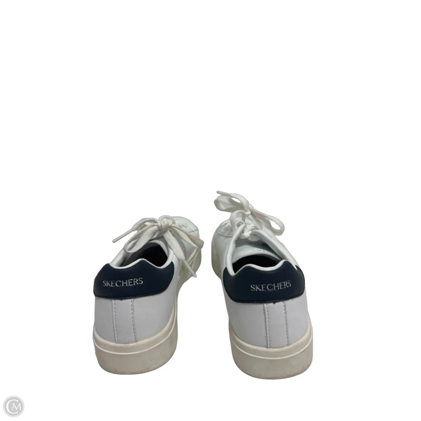 Shoes Sneakers By Skechers In Pink & White, Size: 6