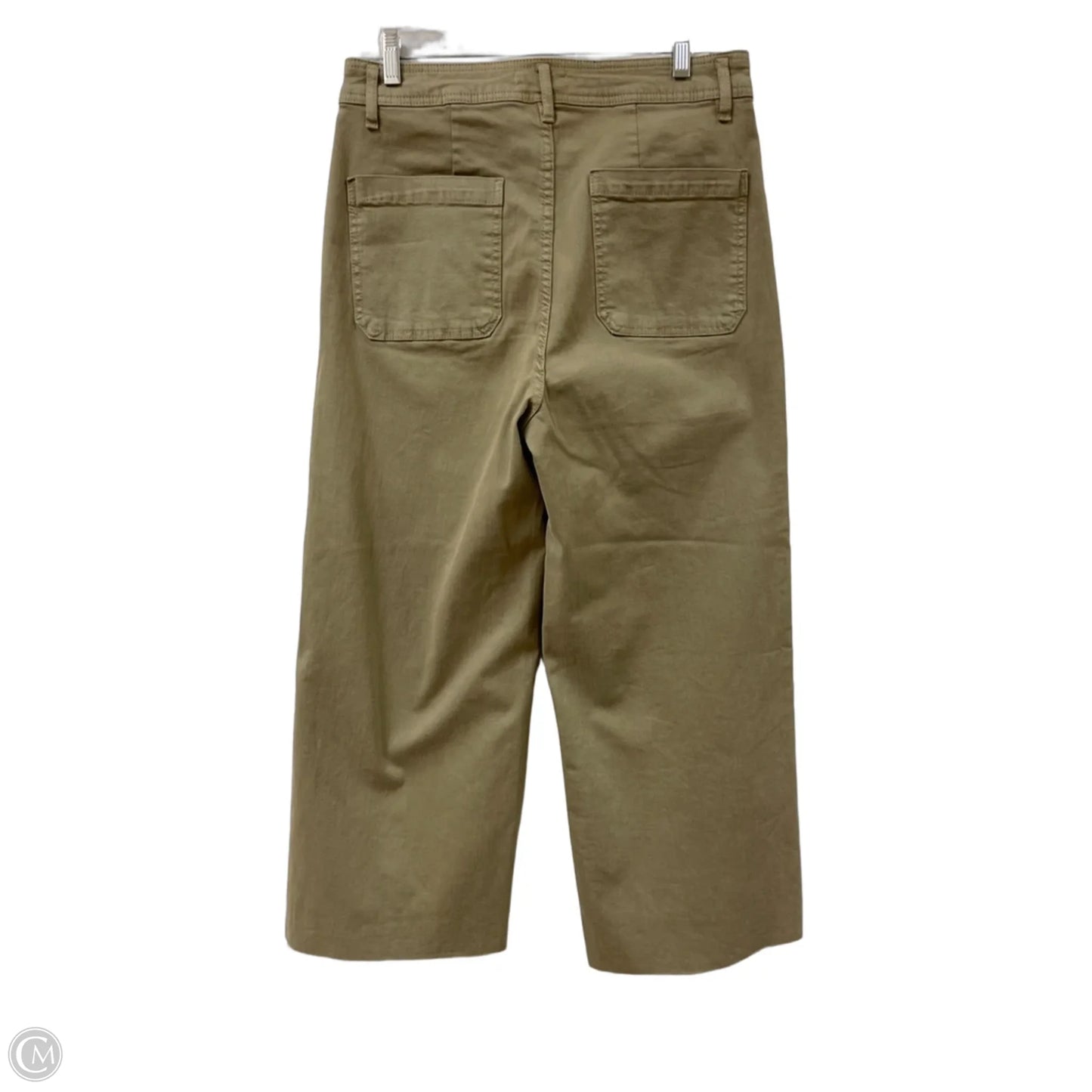 Jeans Wide Leg By Oat In Green, Size: 10