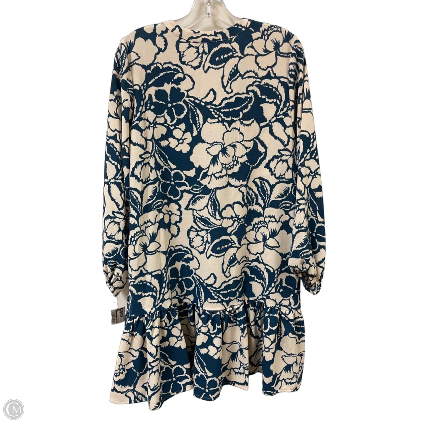 Dress Casual Short By Rachel Zoe In Blue & White, Size: M