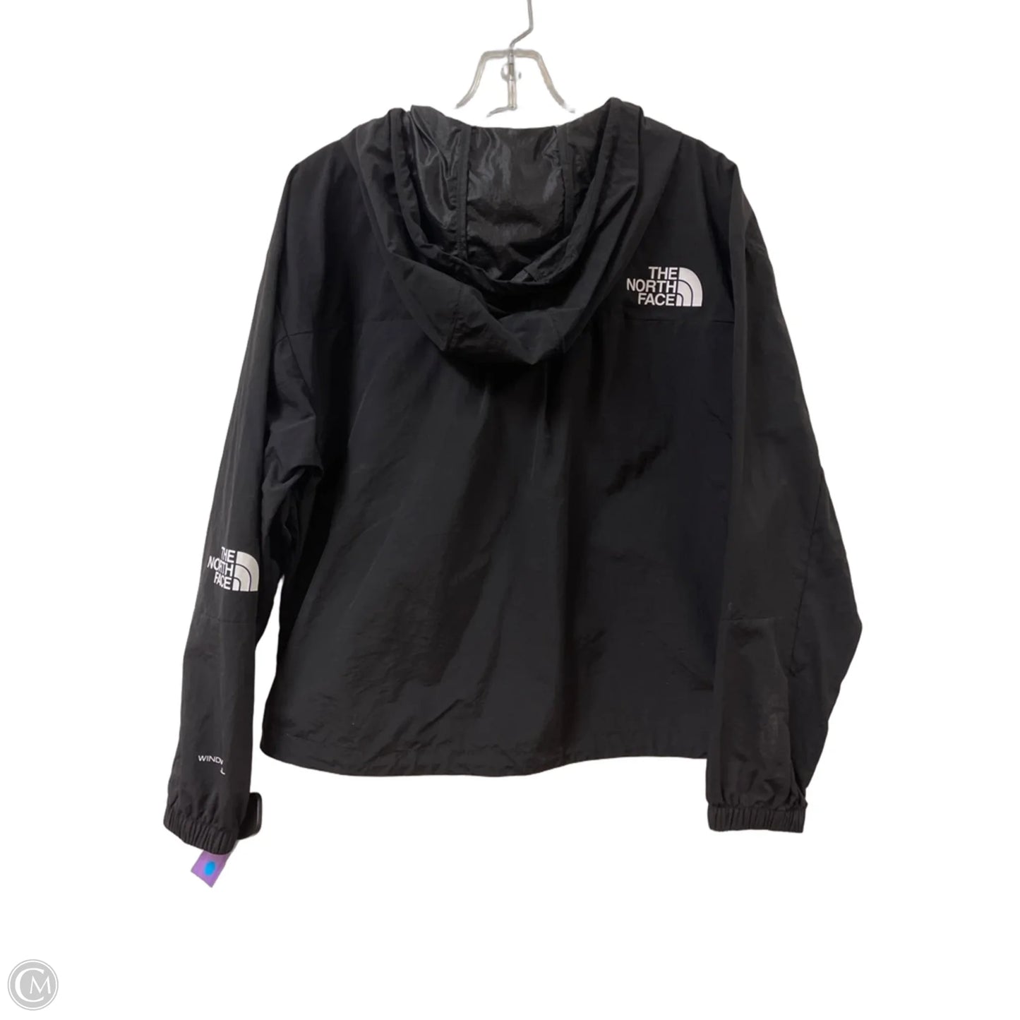Jacket Windbreaker By The North Face In Black, Size: S