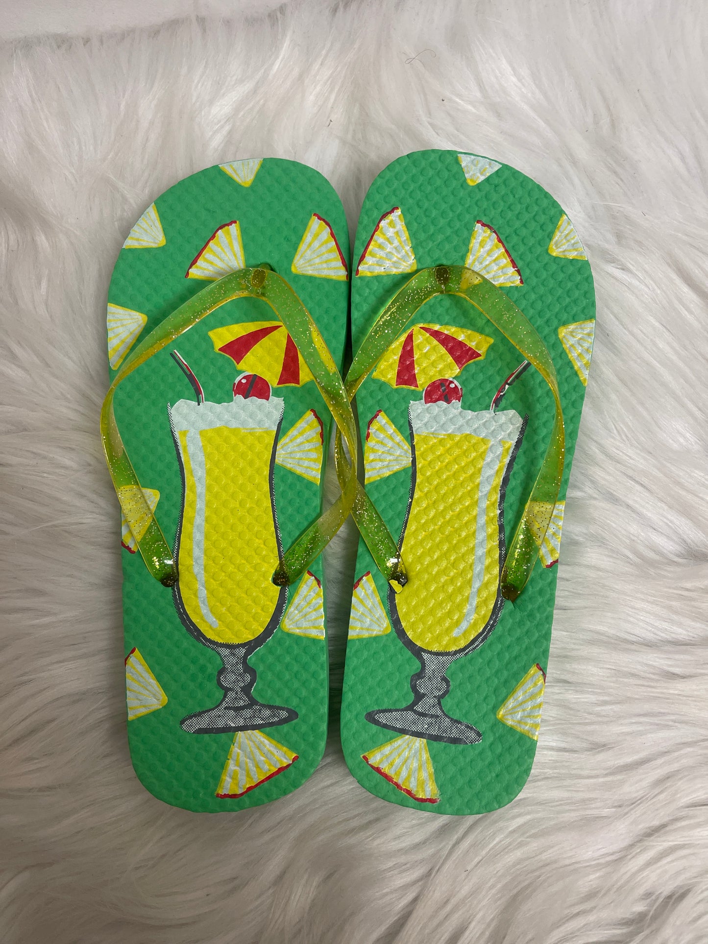 Sandals Flip Flops By Clothes Mentor Size: 6