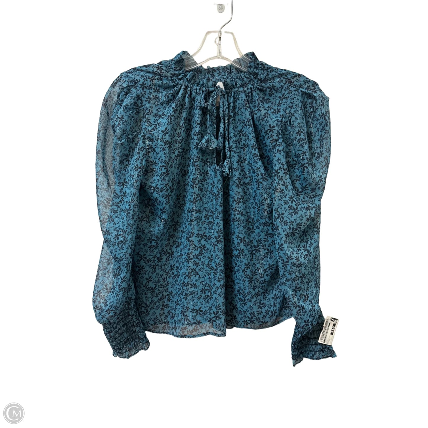 Top Long Sleeve By Clothes Mentor In Blue, Size: Xs