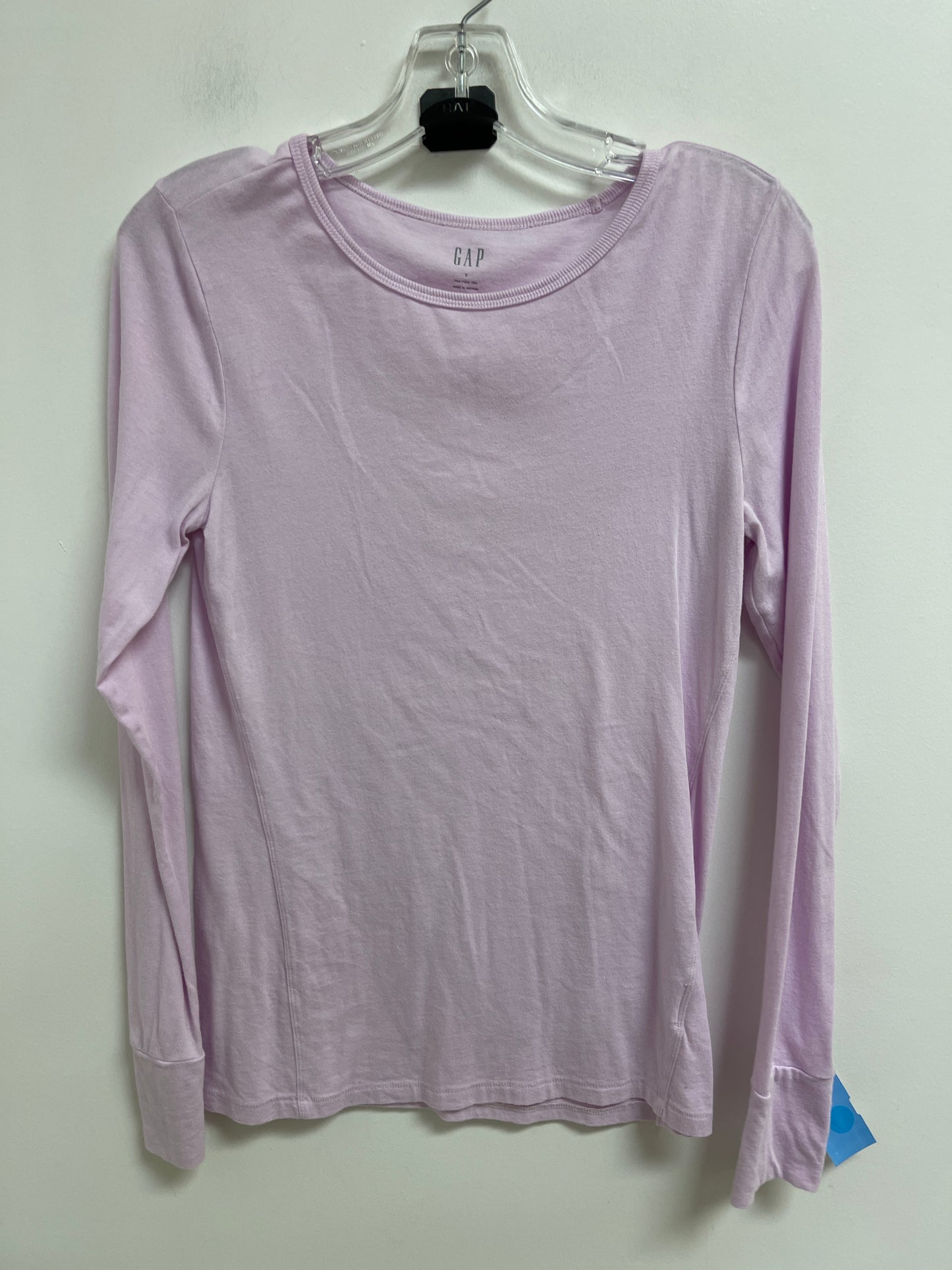 Top Long Sleeve By Gap In Pink, Size: S