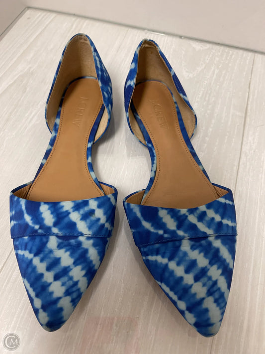 Shoes Flats By J. Crew In Blue, Size: 6