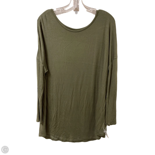 Top Long Sleeve By Mudpie In Green, Size: M
