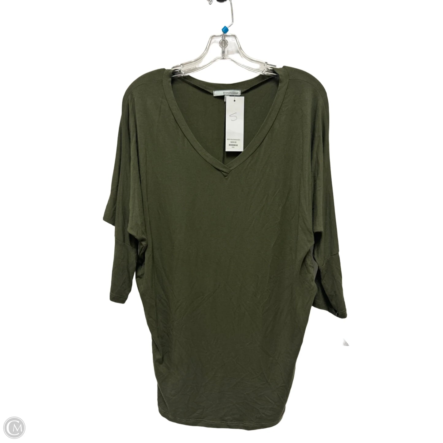 Top Long Sleeve By Emmas Closet In Green, Size: S