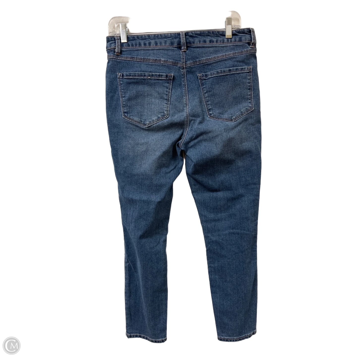 Jeans Skinny By D Jeans In Blue Denim, Size: 10