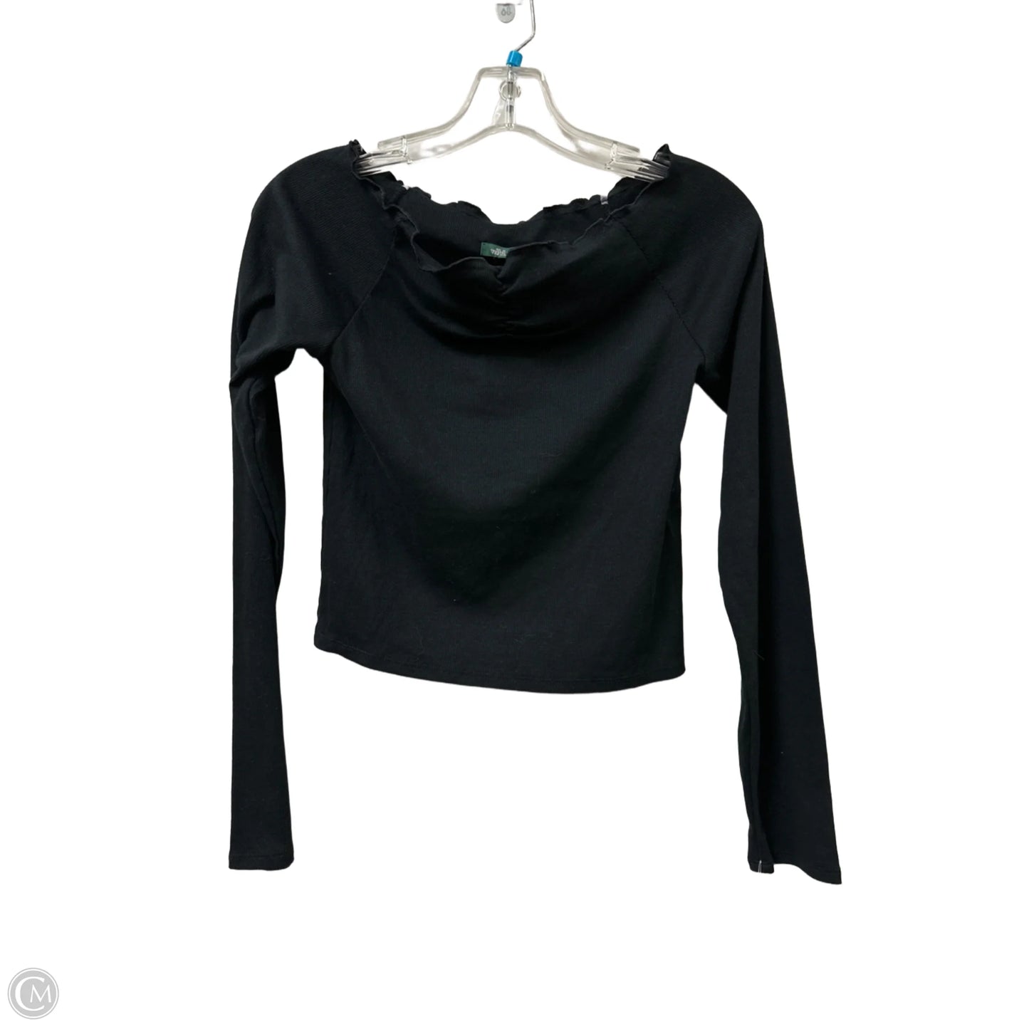 Top Long Sleeve By Wild Fable In Black, Size: M