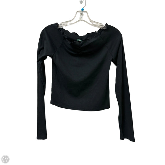 Top Long Sleeve By Wild Fable In Black, Size: M