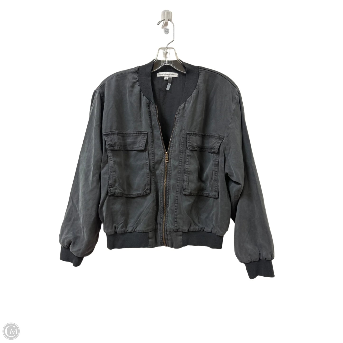 Jacket Other By Young Fabulous & Broke In Grey, Size: S