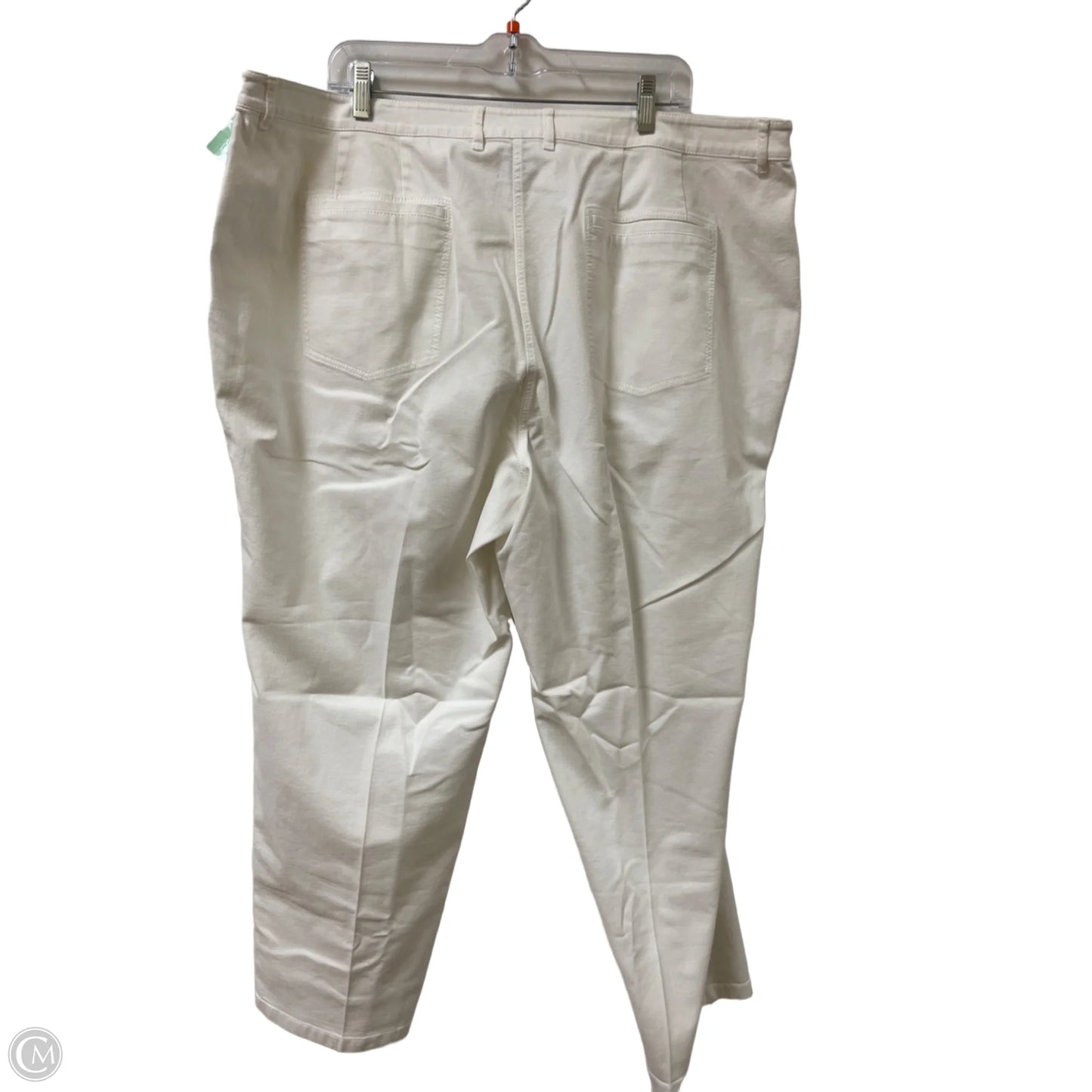 Pants Designer By Lafayette 148 In White, Size: 24