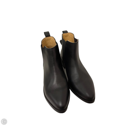 Boots Ankle Flats By Cma In Black, Size: 9