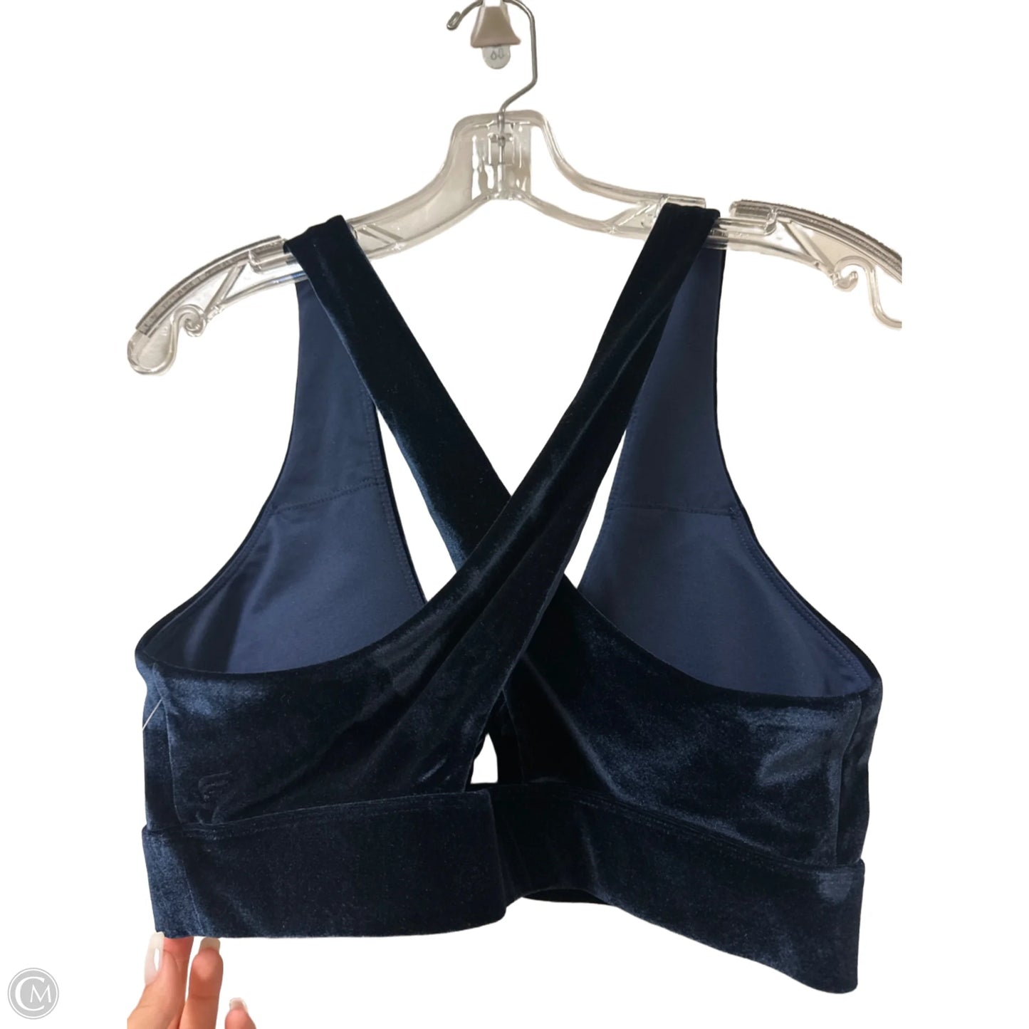 Athletic Bra By Fabletics In Navy, Size: L