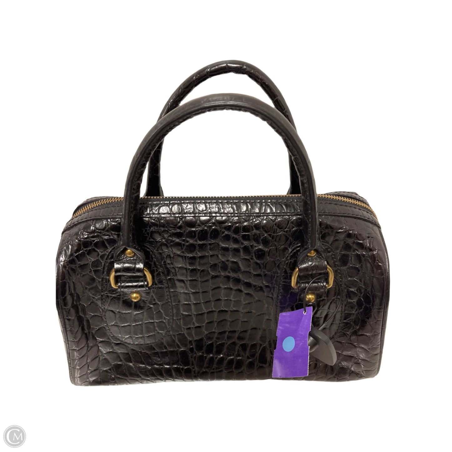 Handbag Leather By Banana Republic, Size: Medium