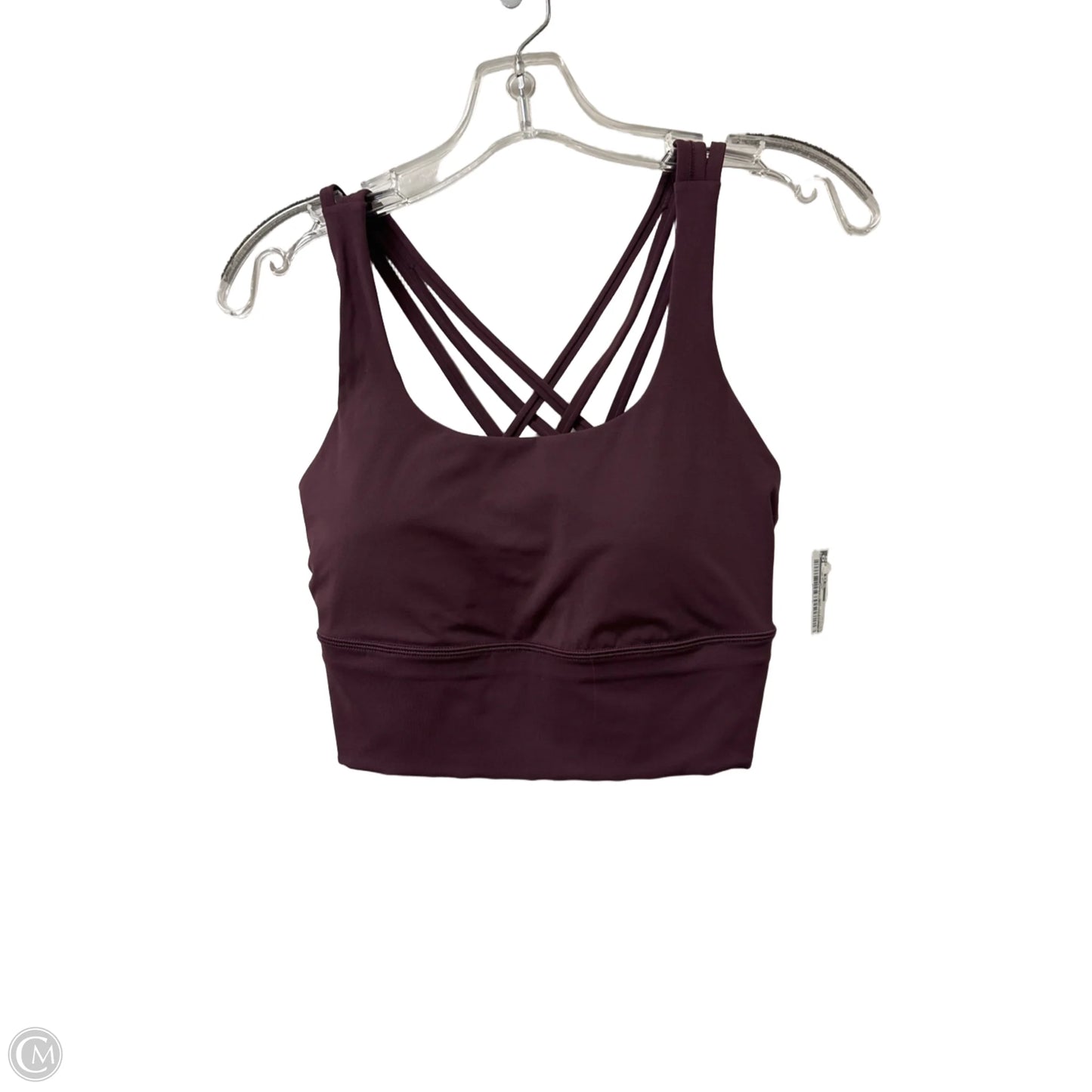 Athletic Bra By Clothes Mentor In Purple, Size: M