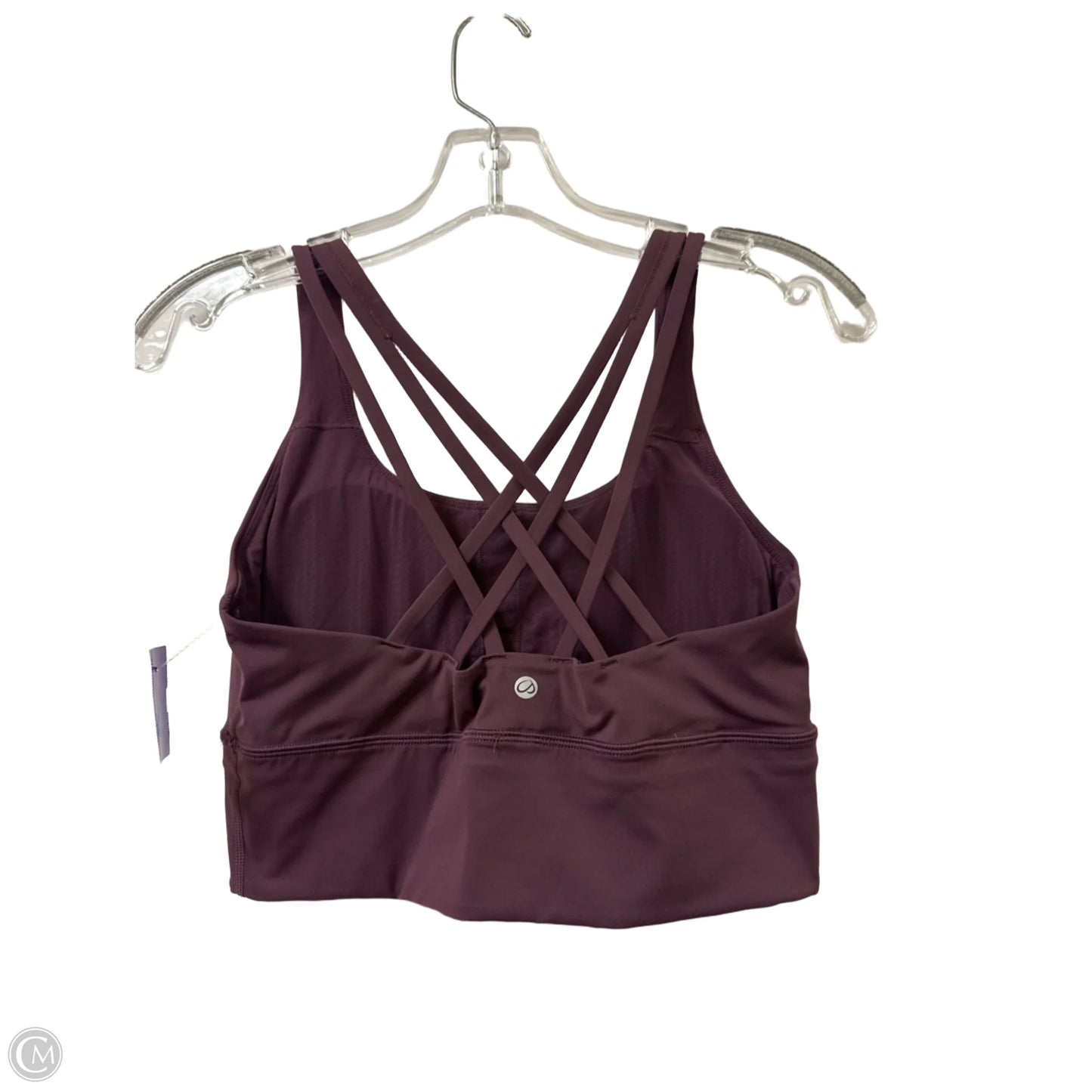 Athletic Bra By Clothes Mentor In Purple, Size: M