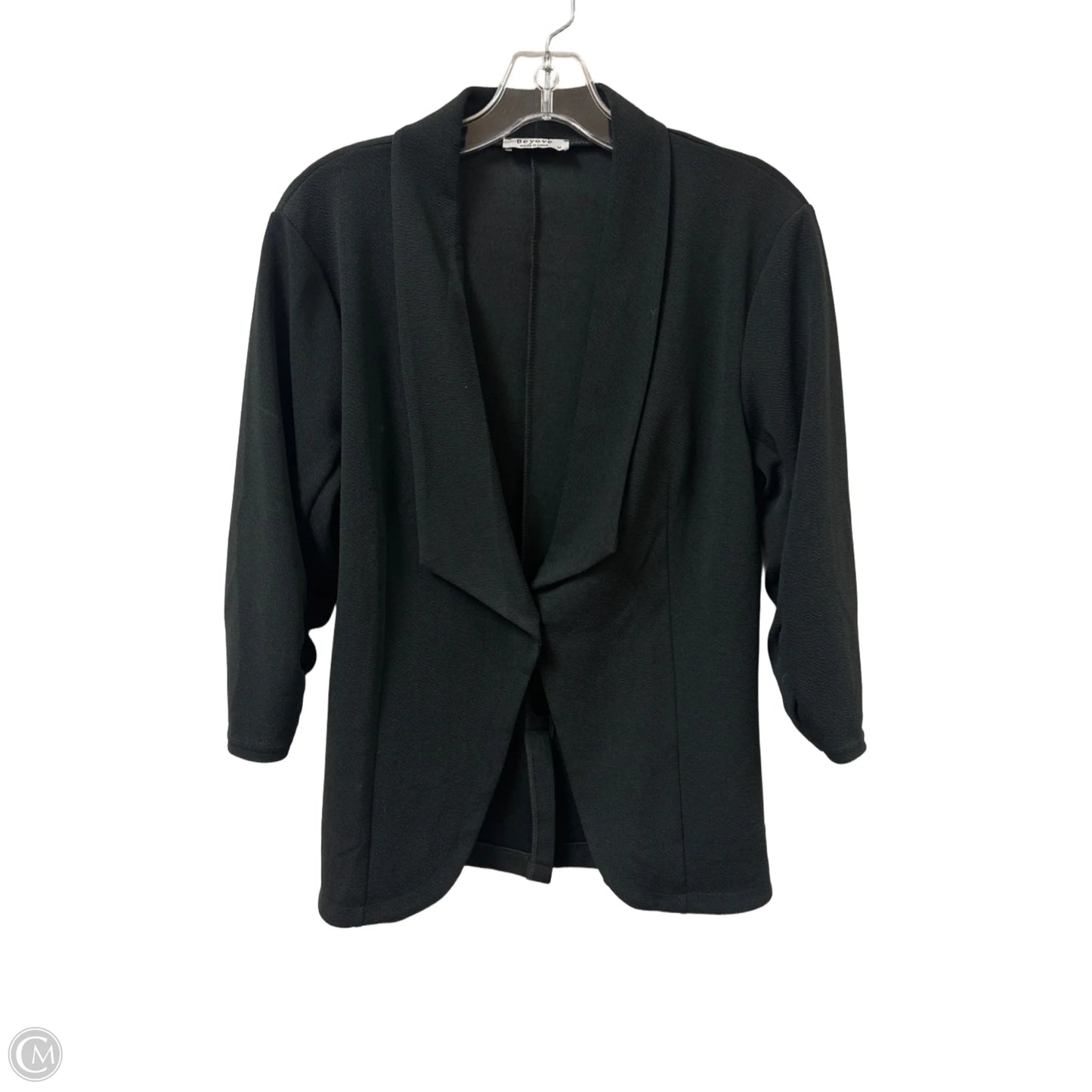 Blazer By Clothes Mentor In Black, Size: M